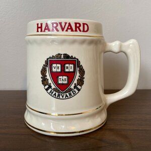Vintage Harvard University Stein Beer Mug made by American Decorators